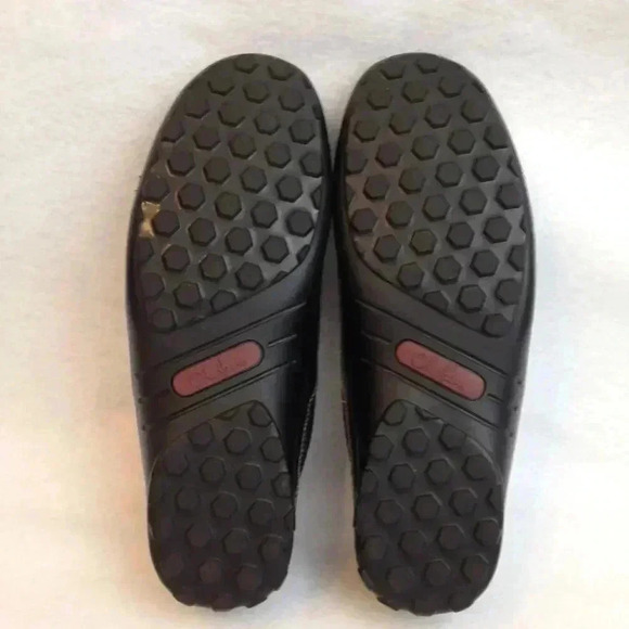Cole Haan Powerstep Protech Leather Black Loafer 8